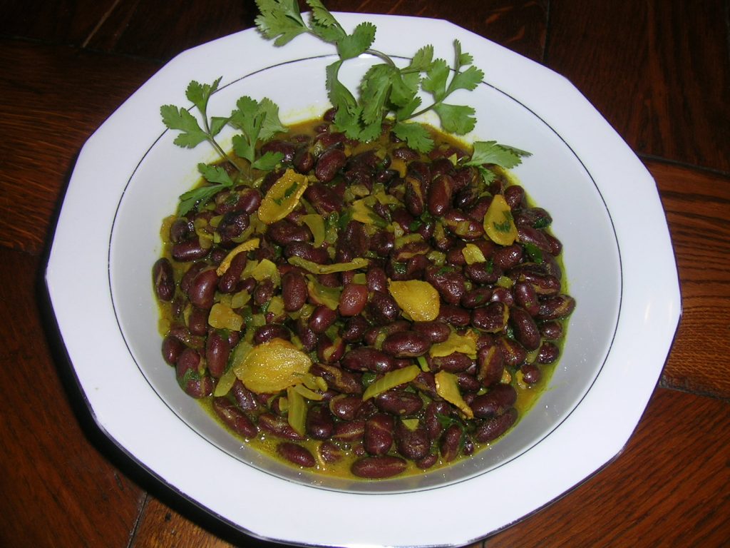 Haricots rouges au cumin (ou curcuma)