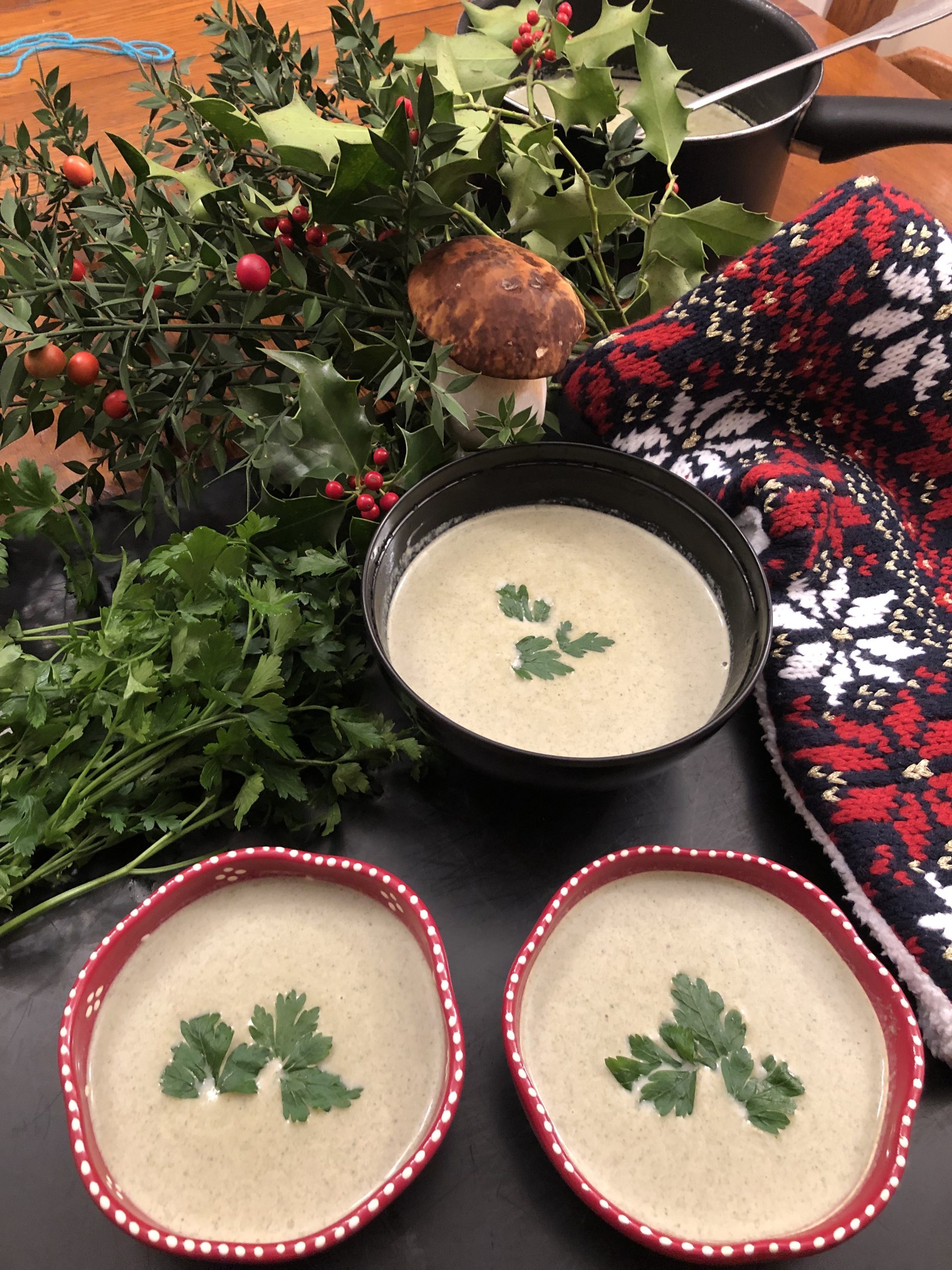 Velouté de cèpes