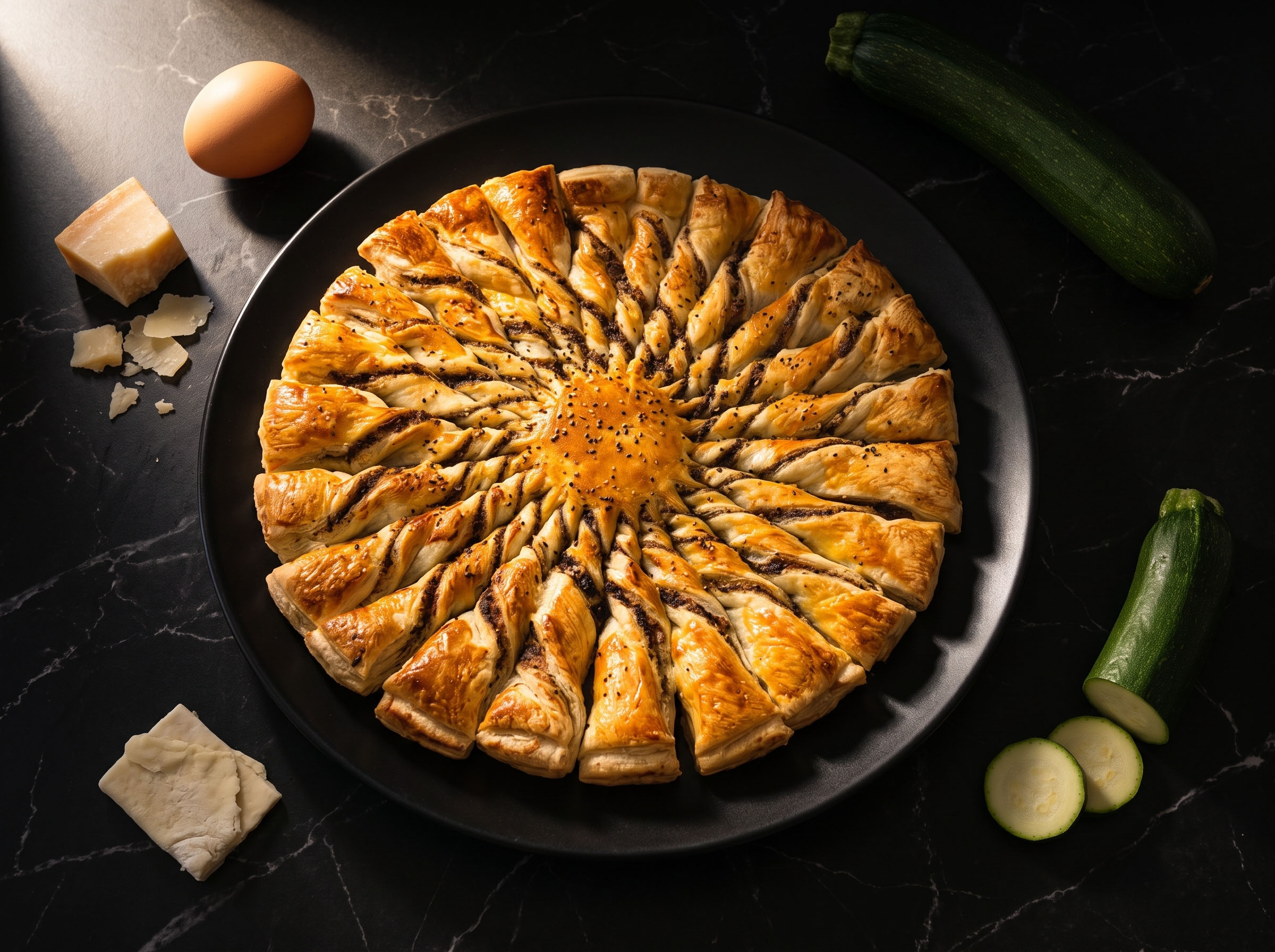 Tarte soleil Romane